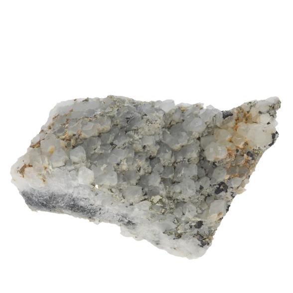 Bergkristall mit Pyrit