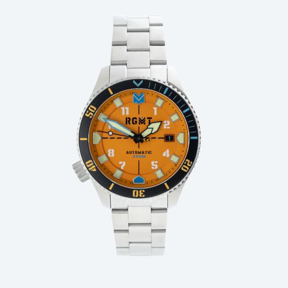 4894664245756 - Herren-Automatikuhr Recon Diver gelb