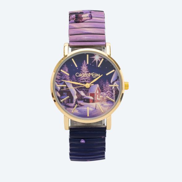 4260195116559 - ChocoMoon Damenuhr Winter Tale Quarz