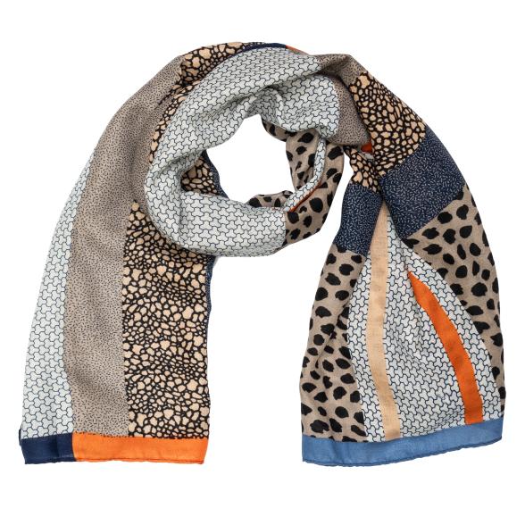 Schal gemustert