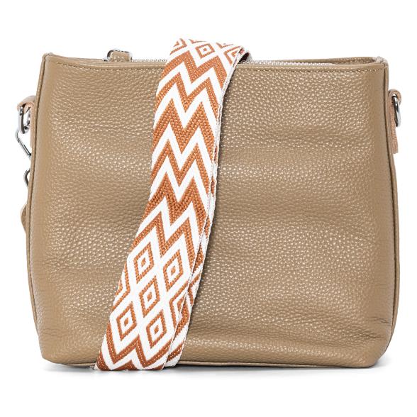 Lederhandtasche camel