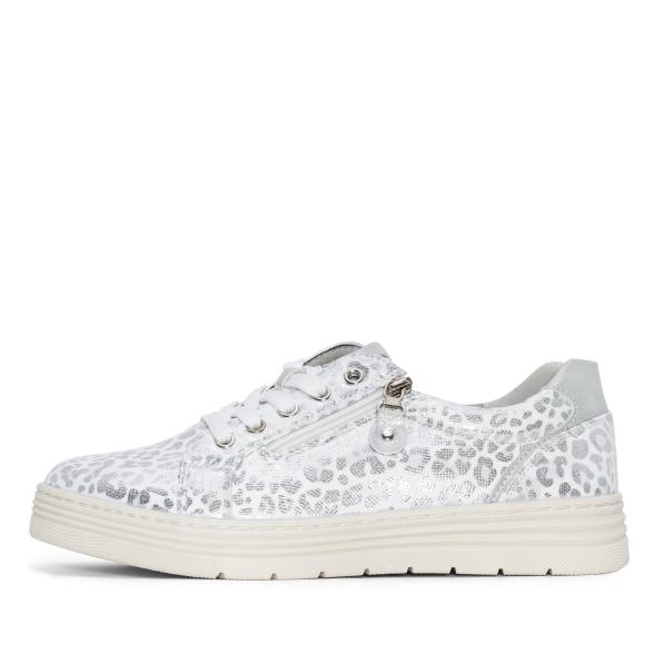 TOPWAY COMFORT Damensneaker silber leo