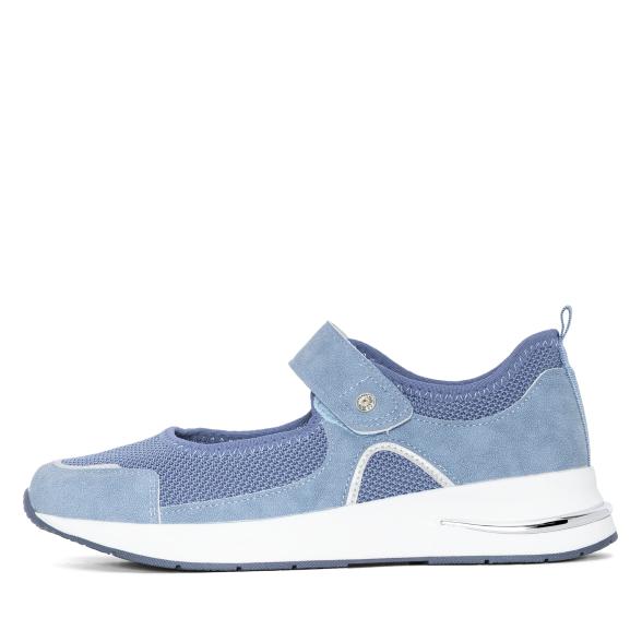 TOPWAY COMFORT Damenslipper blau