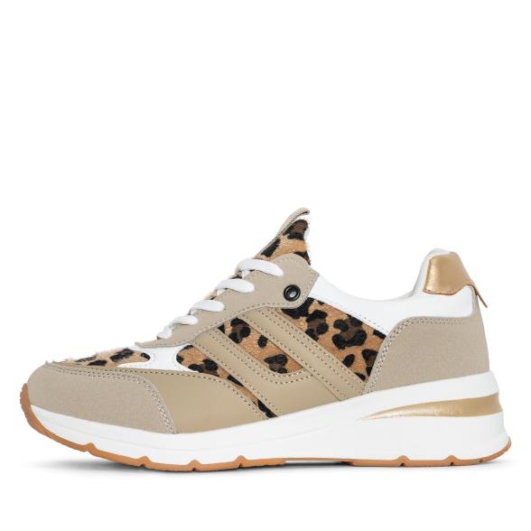TOPWAY COMFORT Damensneaker beige/leo