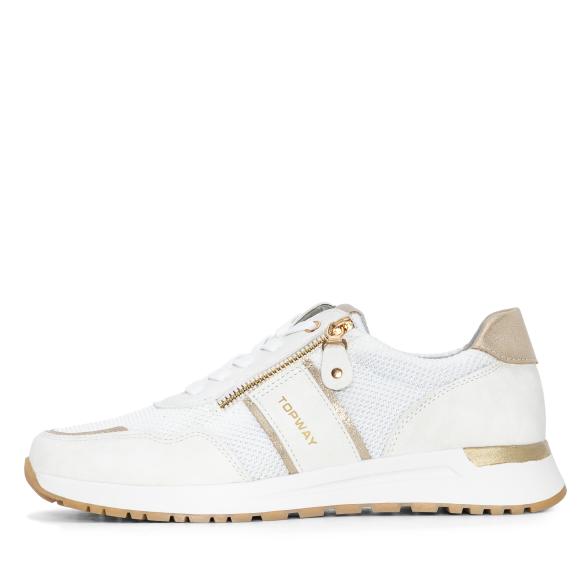 TOPWAY COMFORT Damensneaker weiß