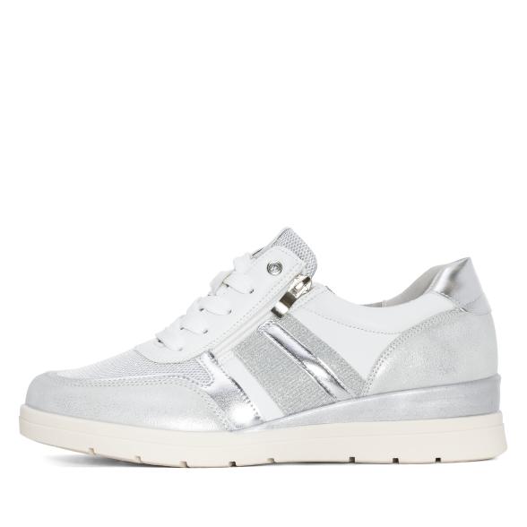 TOPWAY COMFORT Damensneaker silber