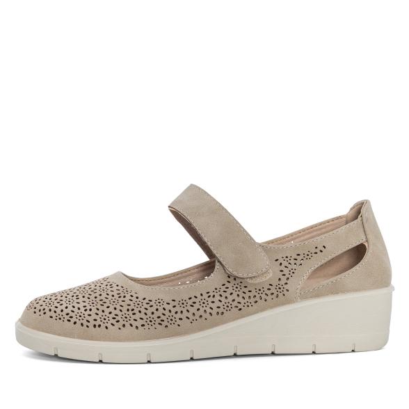 TOPWAY COMFORT Damenslipper beige