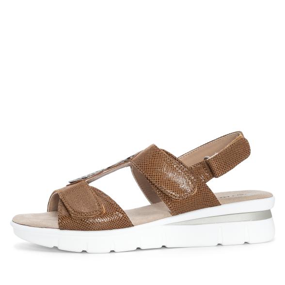 TOPWAY COMFORT Damensandalen braun