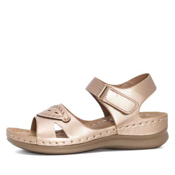 TOPWAY COMFORT Damensandalen roségold