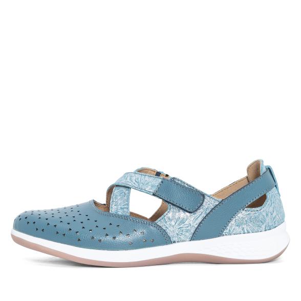 TOPWAY COMFORT Damenslipper petrol