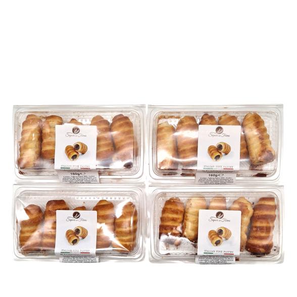 Cannoli Nocciola Cacao 160g