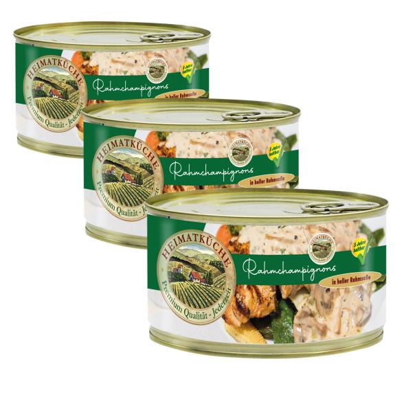 Rahmchampignons Hell 400g