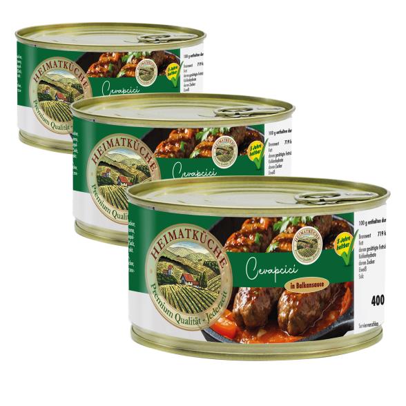 Cevapcici in Balkansoße 400g