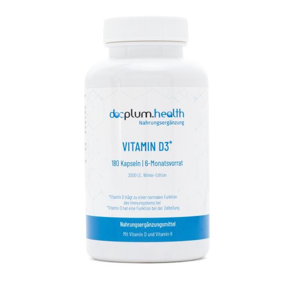docplum.health Vitamin D3 Winter Edition 6-MV