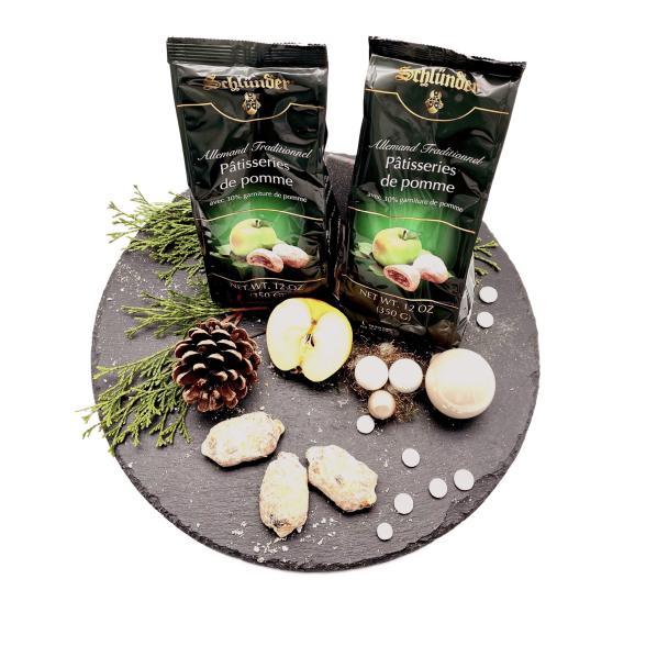 Schlünder Stollenkonfekt mit 30% Apfel Füllg. 350g