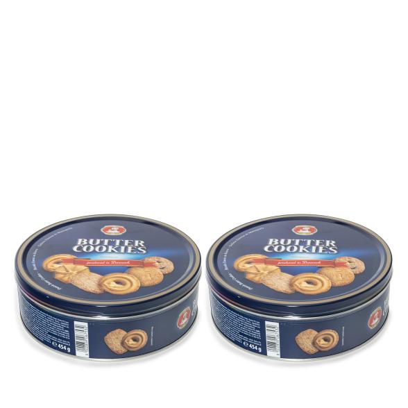 Butter Cookies Vorratsdose 2er Set