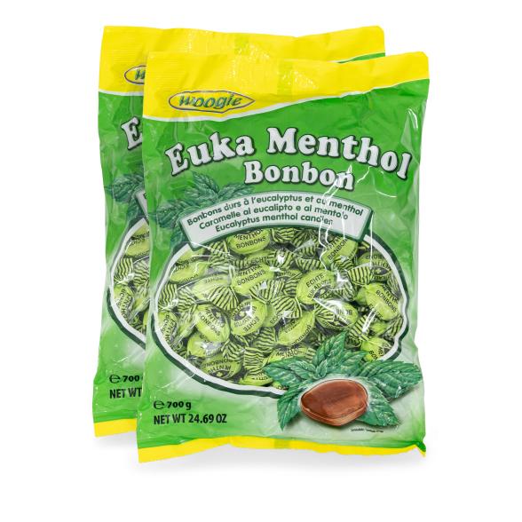 Bonbons Euka Menthol 700g 2er Set