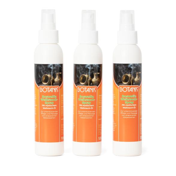 BOTANIS Boswellia Weihrauch Spray 3x125 ml