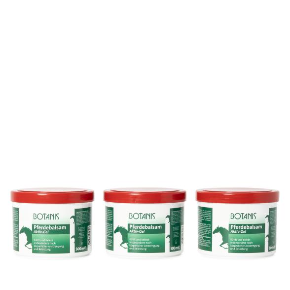 BOTANIS Pferdegel 3x500 ml