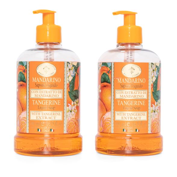 Flüssigseife aus Italien Mandarine 2x500ml