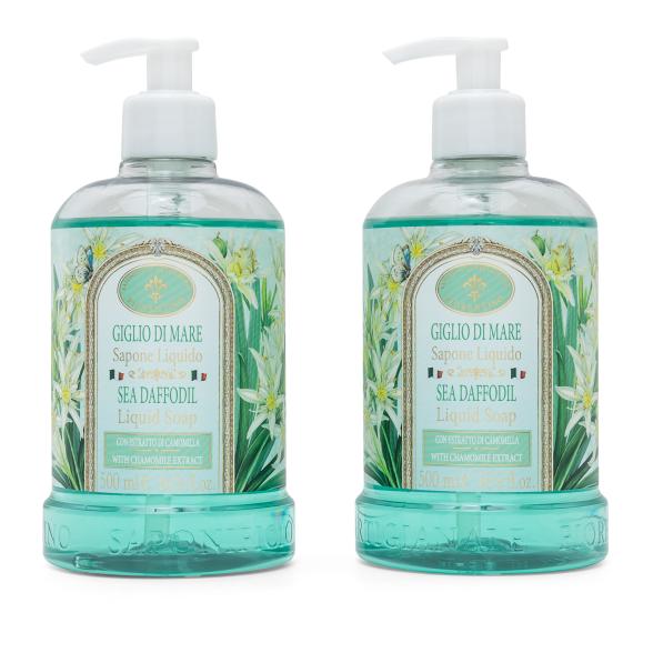 Flüssigseife aus Italien Narzisse 2x500ml