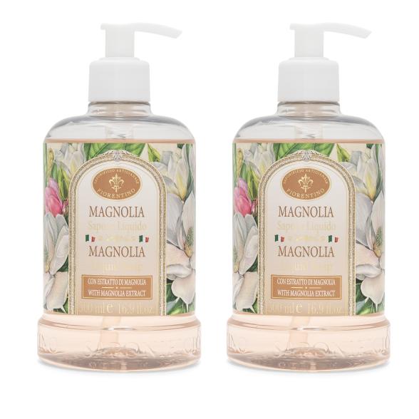 Flüssigseife aus Italien Magnolie 2x500ml