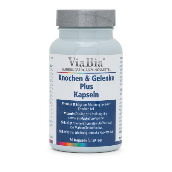 ViaBia Knochen & Gelenke plus 60 Kapseln