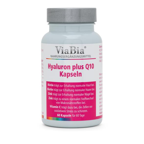 ViaBia Hyaluron + Q10 60 Kapseln