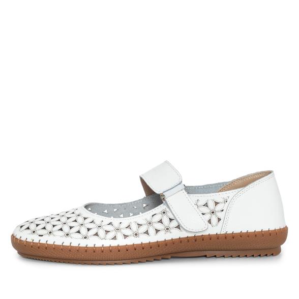Chiara Gradi Damenslipper weiß