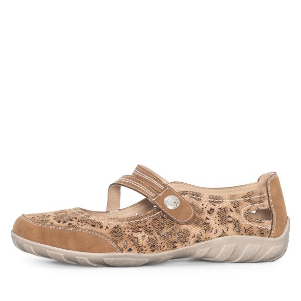 Chiara Gradi Damenslipper braun