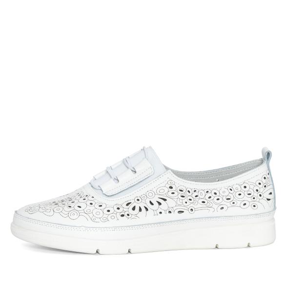 Chiara Gradi Damenslipper weiß