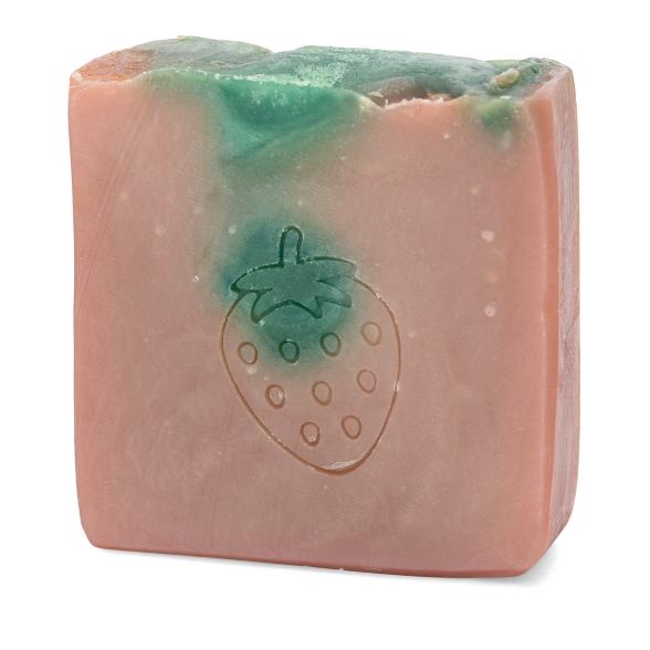 Jutta Niedhardt ErdbeereRhabarber Seife