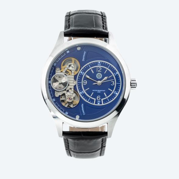 4250311101248 - Herrenuhr Tourvére bleu acier