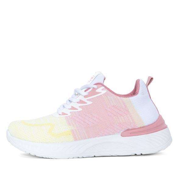 TOPWAY FLEX FOAM Damenschnürer rosa/gelb