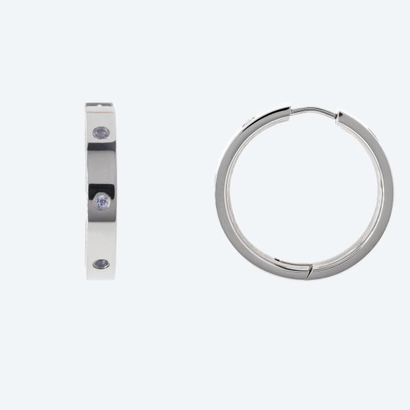 Titan Creolen Tansanit