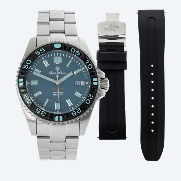 4061777104649 - Herren-Automatikuhr Bullshark