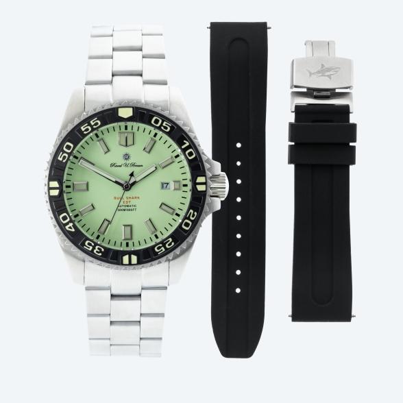 4061777104717 - Herren-Automatikuhr Bullshark