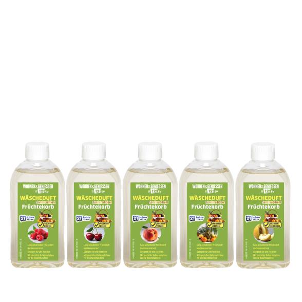 W&G Wäscheduft 5x500ml Früchtekorb