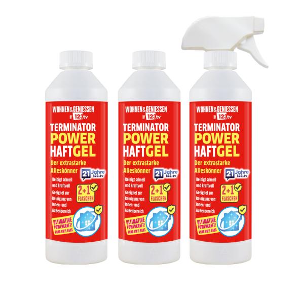 W&G Terminator Powerhaftgel 3x500ml