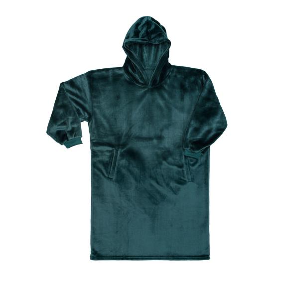 TV-Decke mit Kapuze und Ärmeln