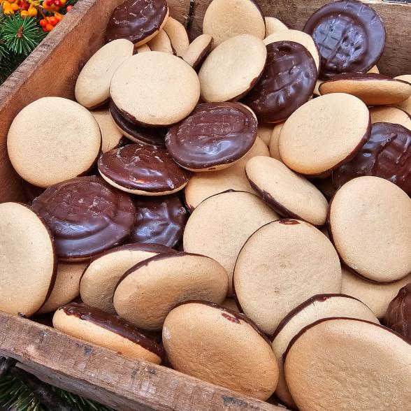 Bisquit-Kakao Traum m. Fruchtgelee 1 kg