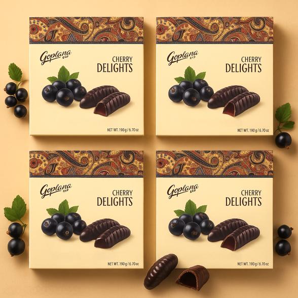 Jelly in Chocolate Delights Black cur