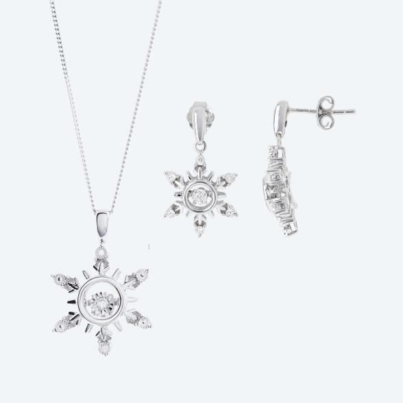 SET: 3-teilig 925 Kanada Brillanten