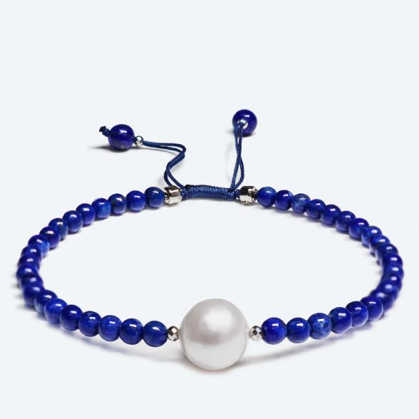 Armband Lapislazuli, SWZPerle