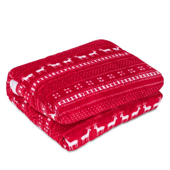 Heizdecke Super Weich rot CR7441