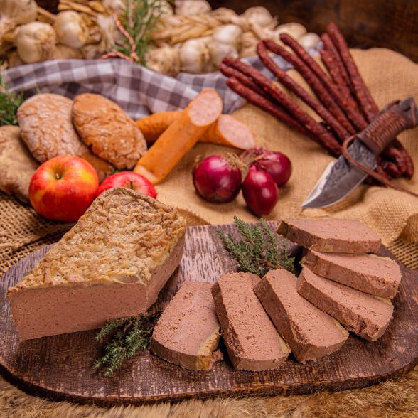 Gebratene Wildschweinpastete 800g
