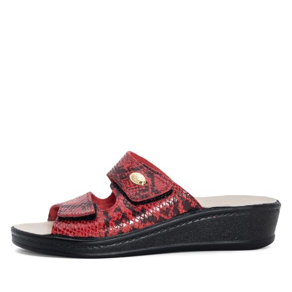 SANITAL LIGHT Damenpantolette rot