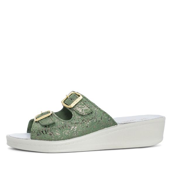 SANITAL LIGHT Damenpantolette grün