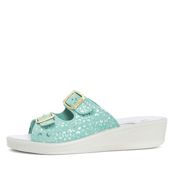 SANITAL LIGHT Damenpantolette türkis