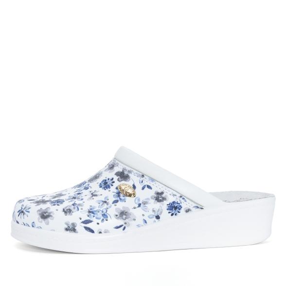 SANITAL LIGHT Damenpantolette Blumen